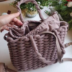 Zara crochet designed bag
